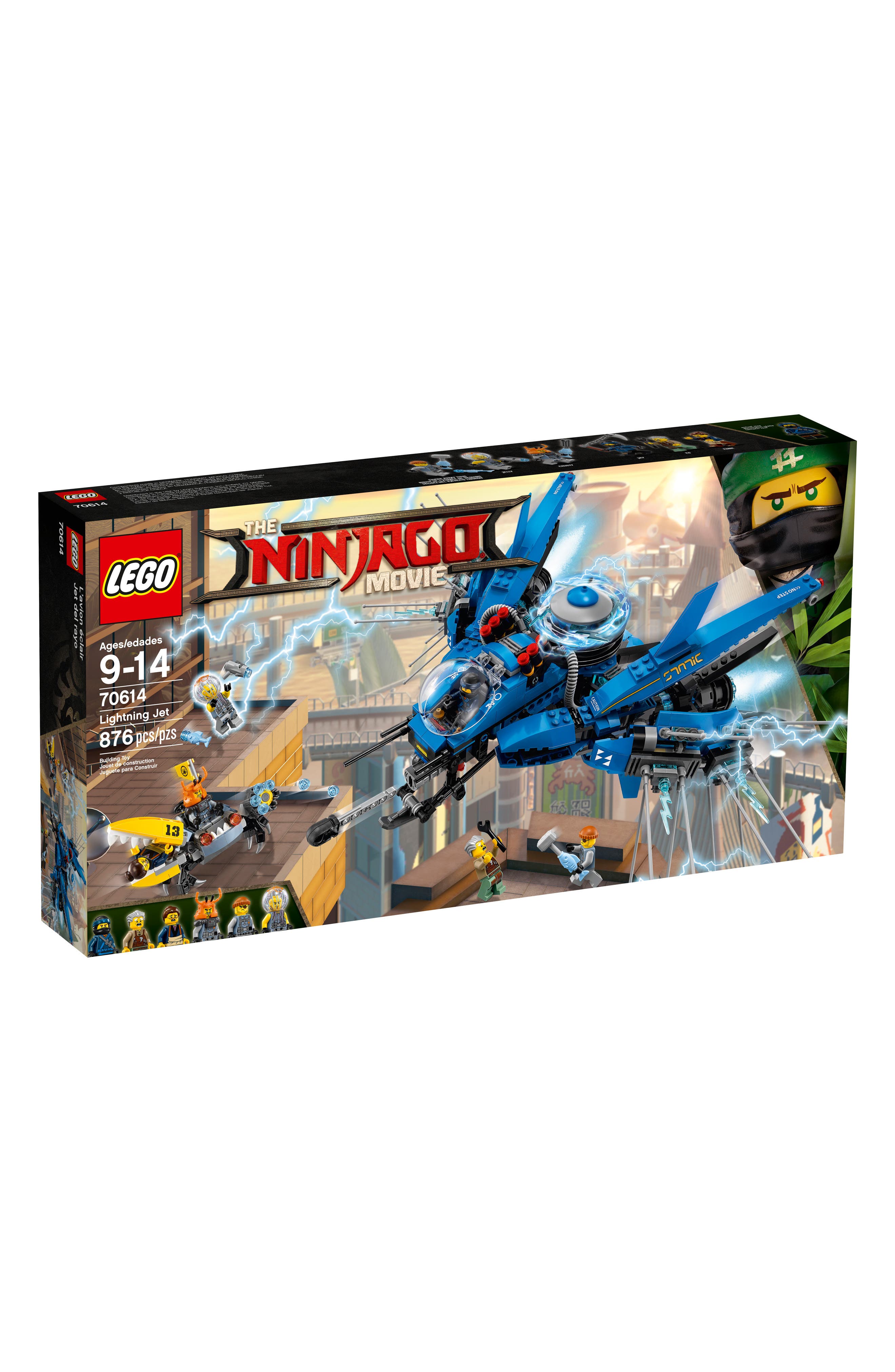 lego ninjago movie jay's lightning jet