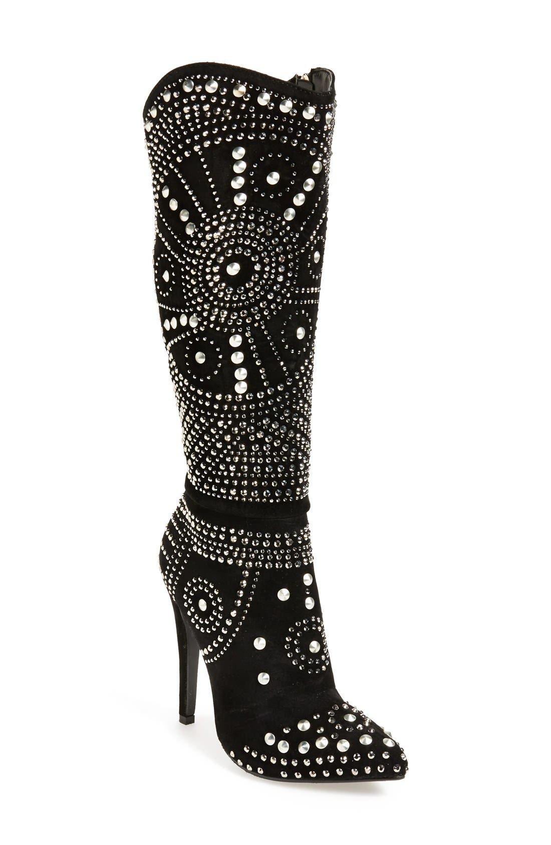 nordstrom studded boots