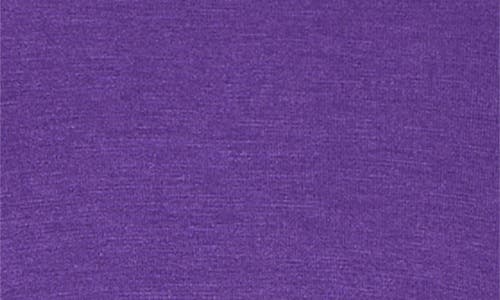 24seven Comfort Apparel Women's Plus Size Poised Swing Tunic Top In Amethyst