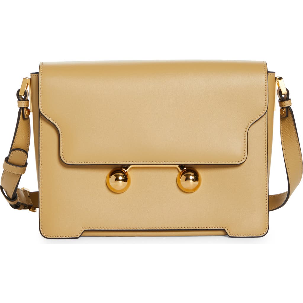 Marni Medium Trunkaroo Shoulder Bag In Nomad