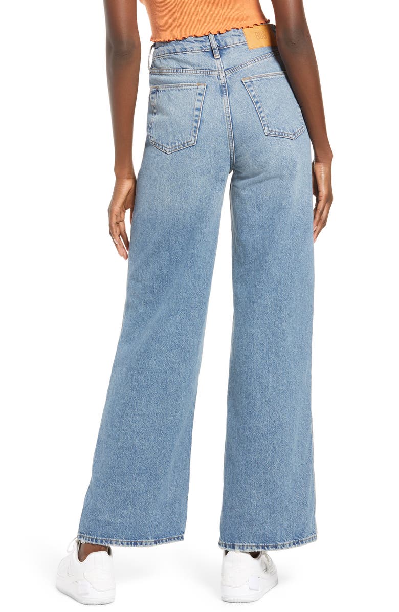 BDG Urban Outfitters Ripped Superhigh Waist Puddle Jeans | Nordstrom
