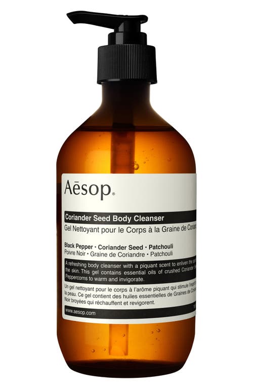 Aesop Coriander Seed Body Cleanser in Pump at Nordstrom, Size 16.9 Oz
