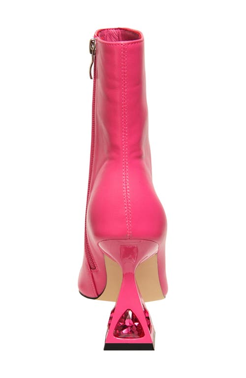 Lady Couture Molly Bootie In Fuchsia