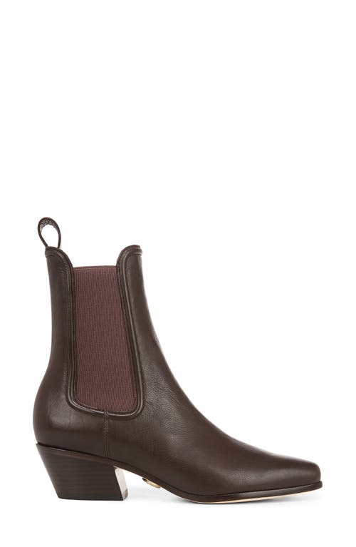 Shop Veronica Beard Lada Chelsea Boot In Espresso