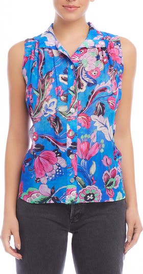 FIFTEEN TWENTY Chloe Floral Sleeveless Top | Nordstrom