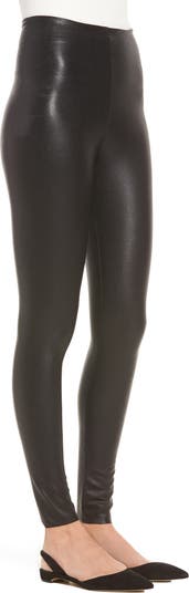 Commando, Pants & Jumpsuits, Commando Control Top Faux Leather Leggings  Dark Gray Color Sz M Fits Like Sm