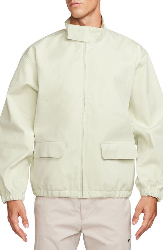 Shop Nike Sportswear Tech Pack Storm-fit Water & Wind Resistant Jacket In Sea Glass/ Olive Aura