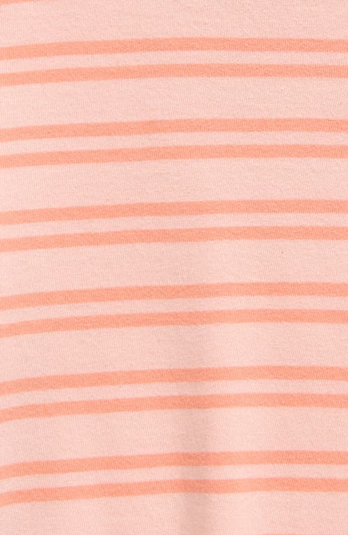 Shop Tucker + Tate Kids' Stripe Long Sleeve Cotton Pocket T-shirt In Pink English Janie Stripe