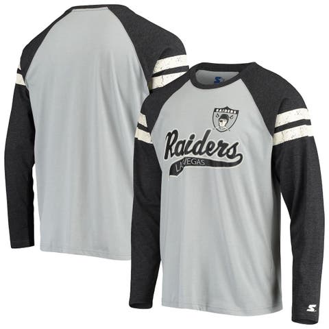 Las Vegas Raiders NFL Mens Rash Guard Long Sleeve Swim Shirt