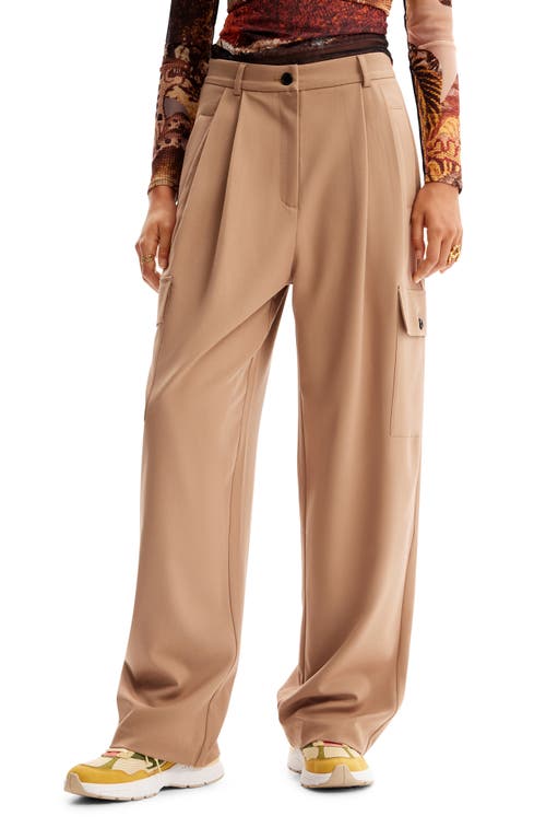 Christian Lacroix Cargo Pants in Brown