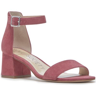 Sole Society Salena Ankle Strap Sandal, Pink