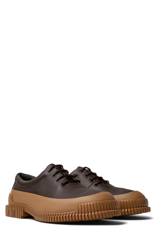 Shop Camper Pix Derby In Dark Brown And Tan