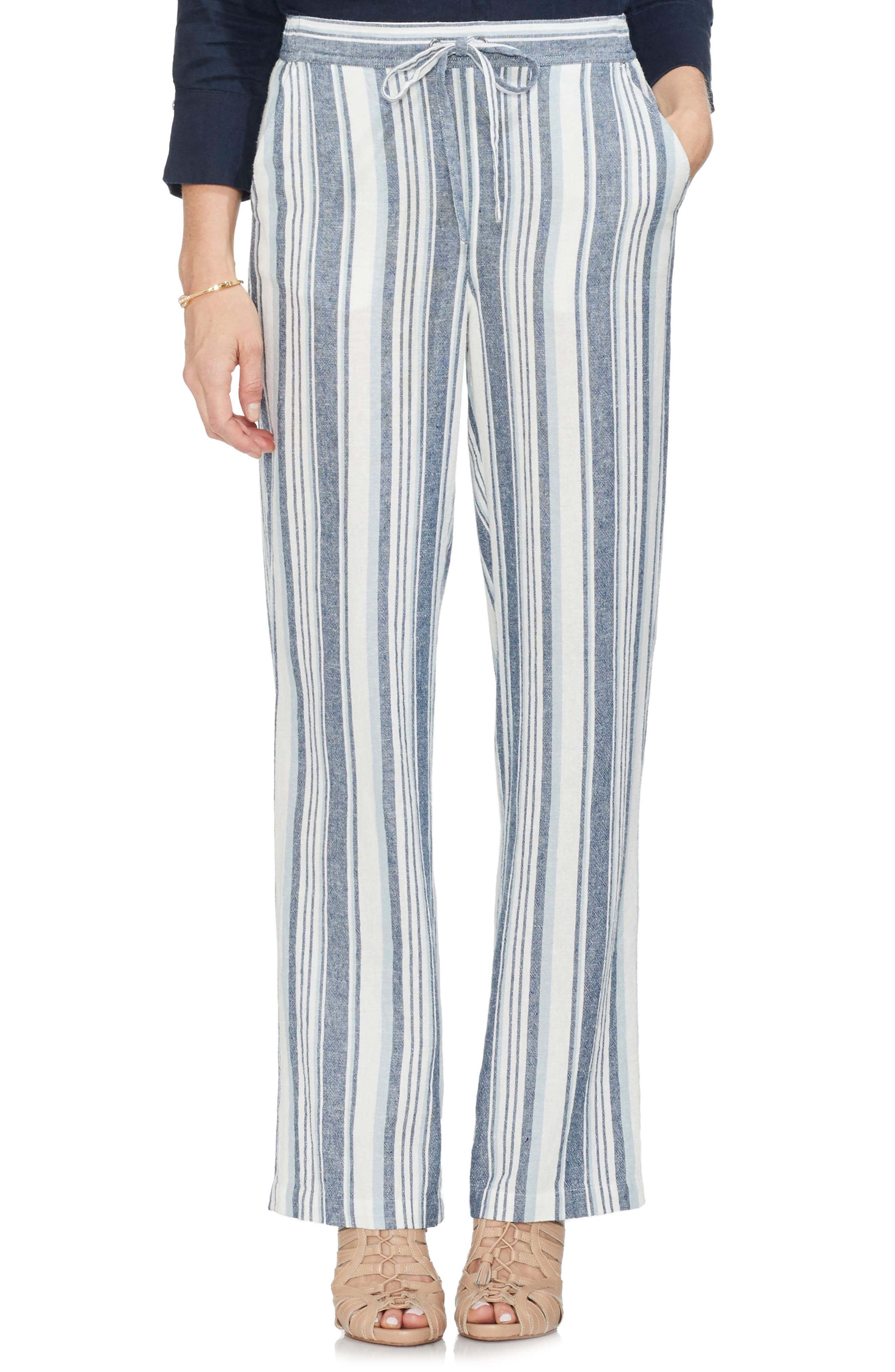 vince camuto striped pants