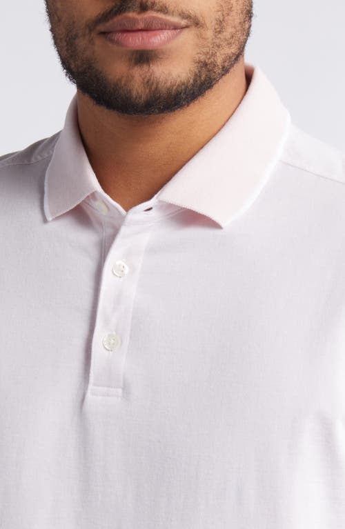 Shop Nordstrom Tech-smart Performance Polo In Pink Cake Feederstripe