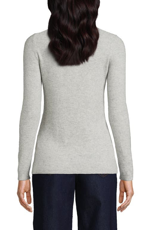 Shop Lands' End Cashmere Sweater In Gray Heather