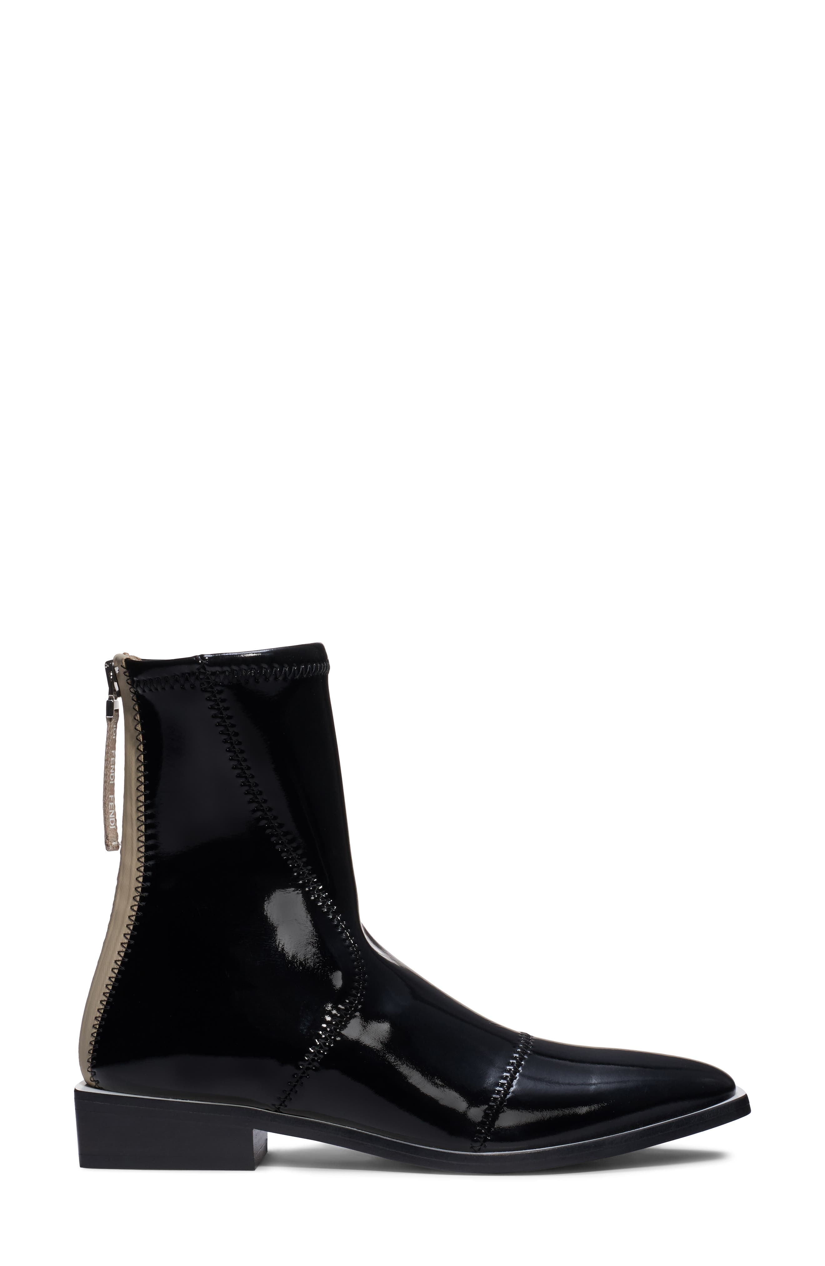 fendi tronchetto bootie