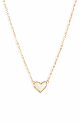 Ari Heart Pendant Necklace in Sterling Silver