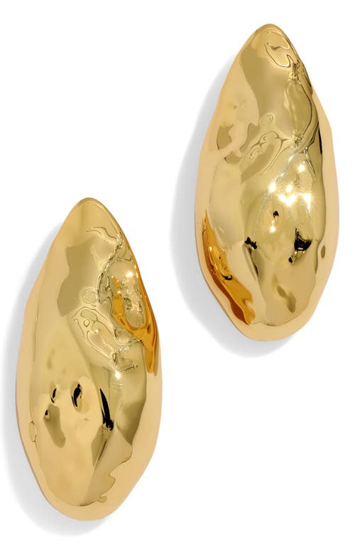 Alexis Bittar Molten Puffy Teardrop Earrings in Yellow Gold at Nordstrom