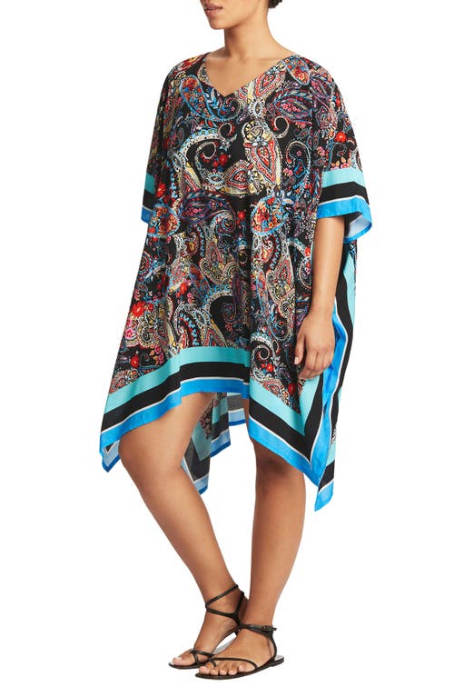 Placement Cover-Up Caftan in Black