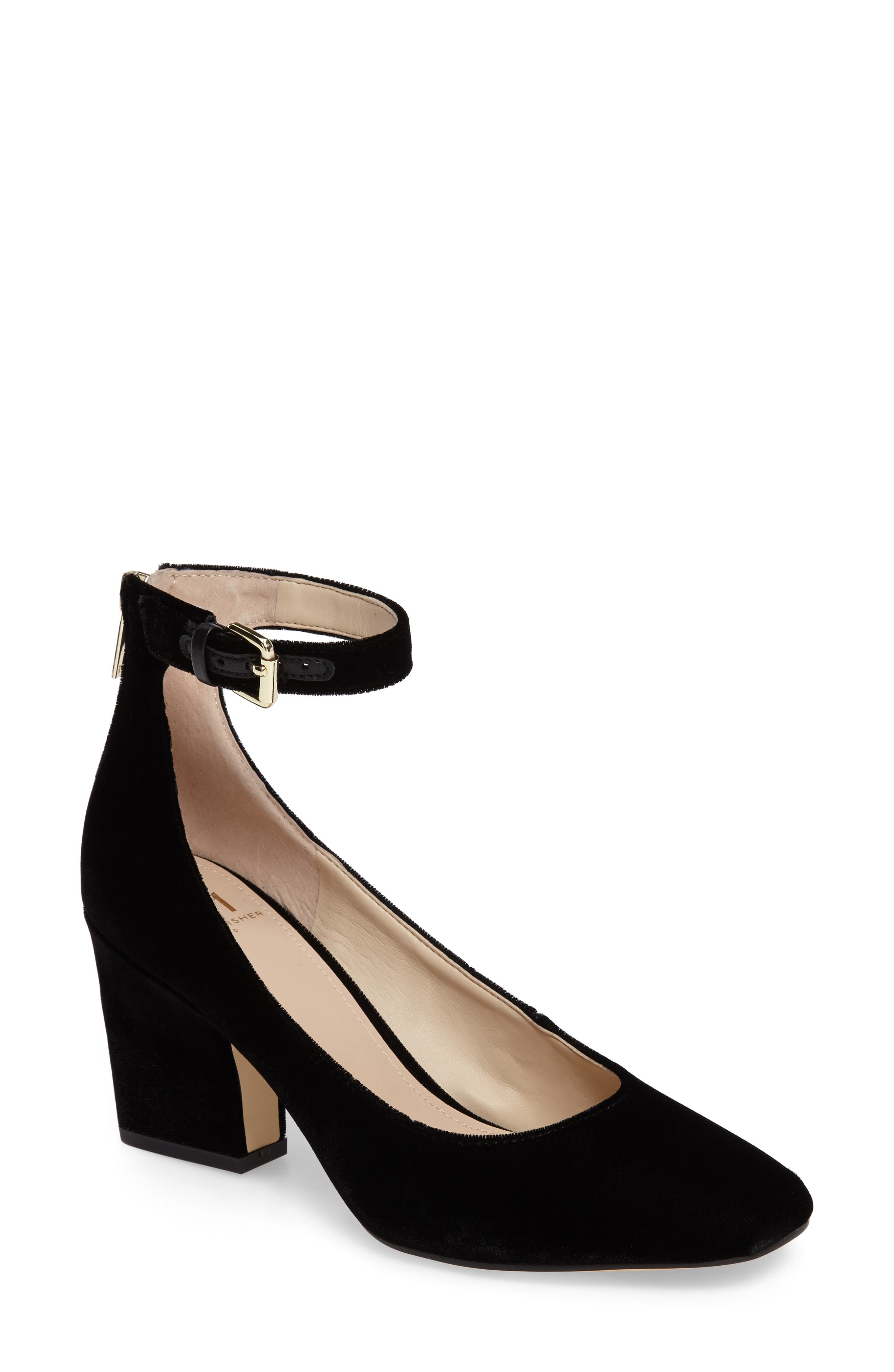 marc fisher ankle strap pumps
