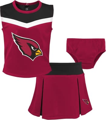 NFL Team Apparel Toddler Girls' Arizona Cardinals Cutest Fan Pink