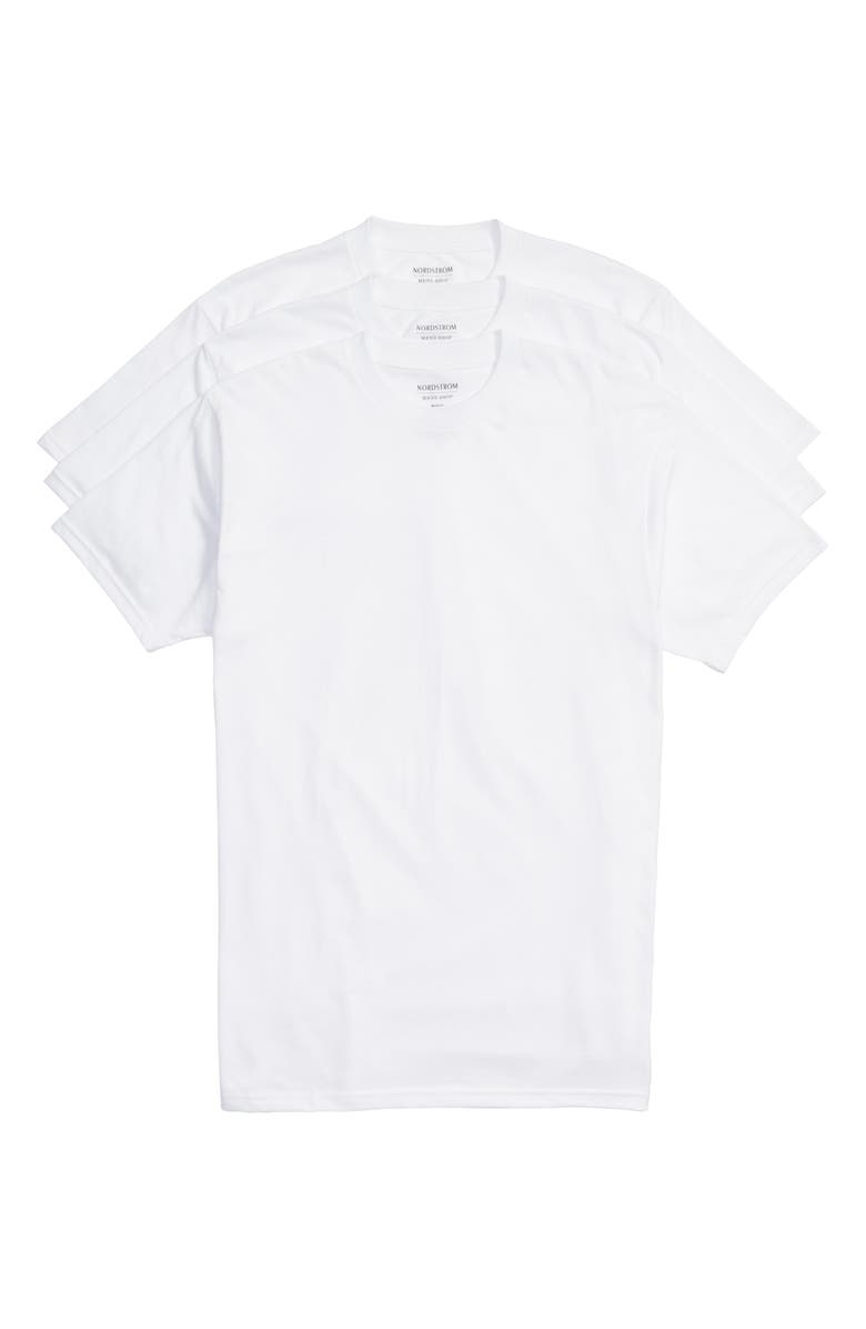 Nordstrom Regular Fit 4-Pack Supima® Cotton T-Shirts | Nordstrom