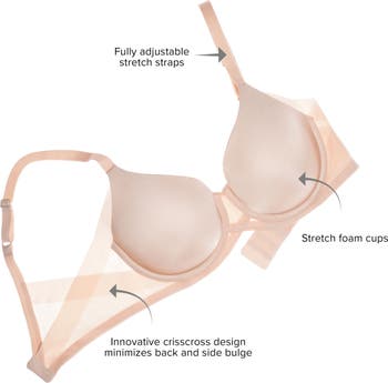Ultimate Comfort Smoothening No Pinch T-Shirt Bra - ORCHID SMOKE / S