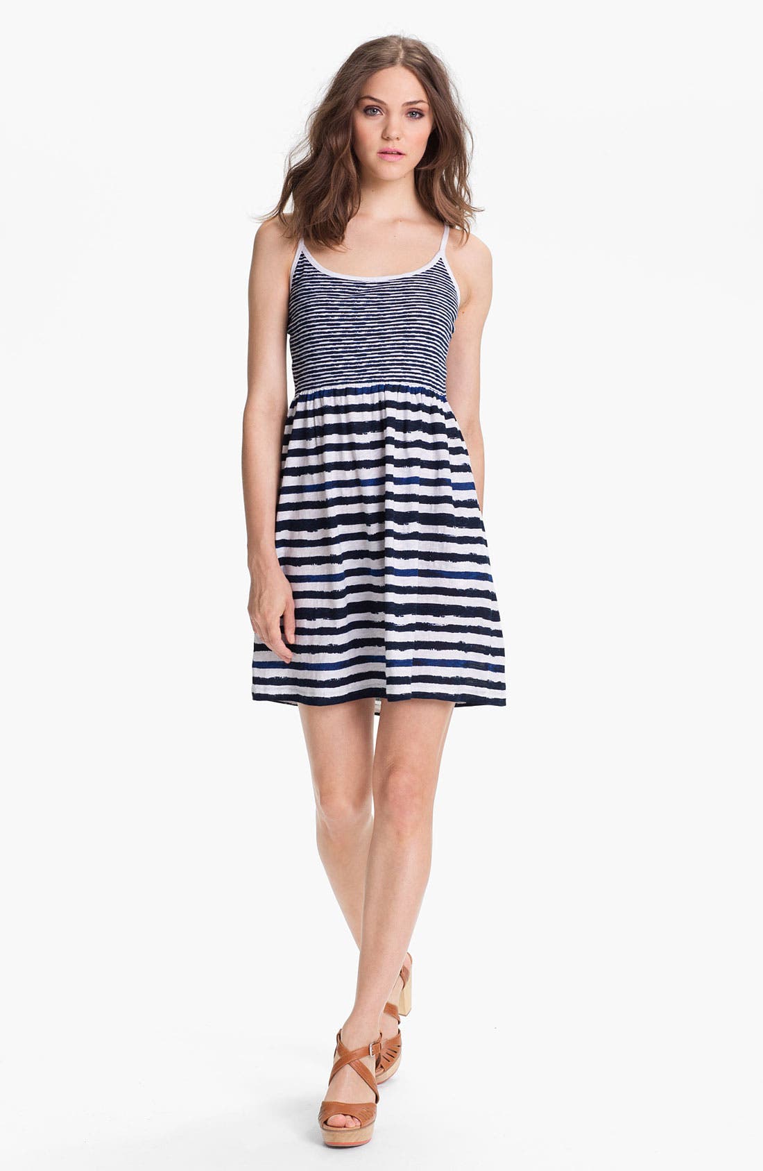 Caslon Mix Stripe Knit Dress Nordstrom