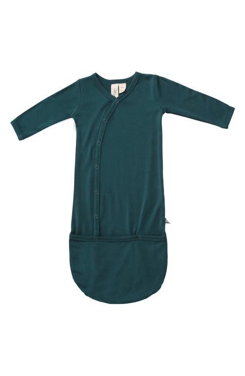 Kyte BABY Bundler Snap Gown in Emerald at Nordstrom