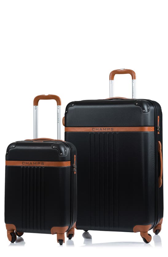 CHAMPS CHAMPS VINTAGE 2-PIECE LUGGAGE SET