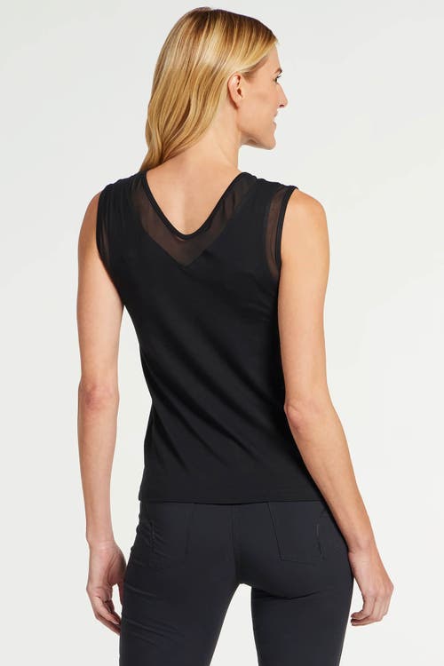 Anatomie Jackson Pima Tank In Black