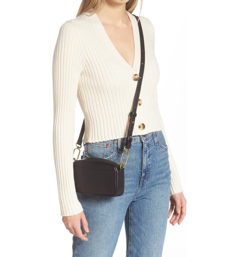Madewell Mini The Leather Carabiner Crossbody Bag | Nordstrom