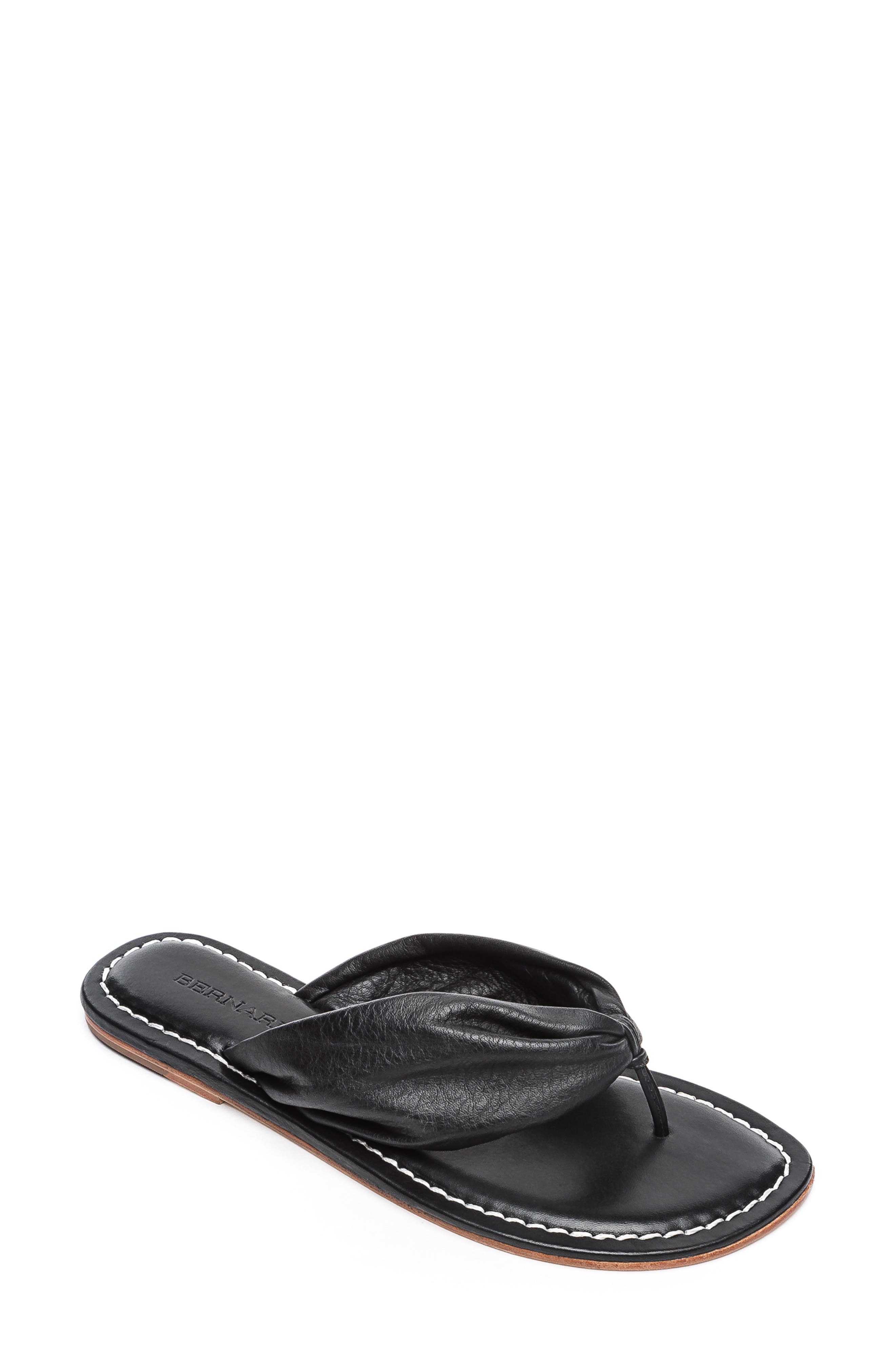 Bernardo Mila Flip Flop, Black