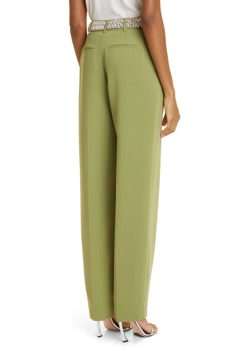 Cinq à Sept Collins Embellished Waist Straight Leg Pants | Nordstromrack