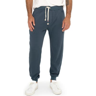 Sol Angeles Circle Waves Jogger Sweatpants, Blue