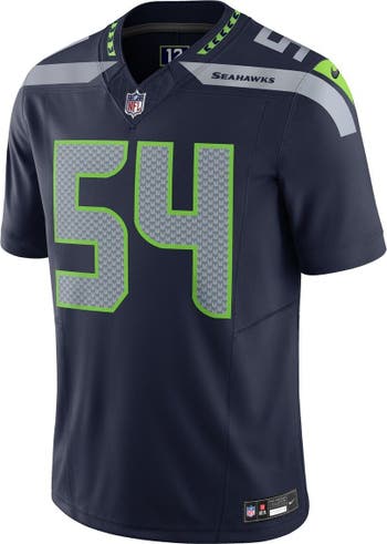Men's Nike Bobby Wagner College Navy Seattle Seahawks Game Jersey Size: 4XL