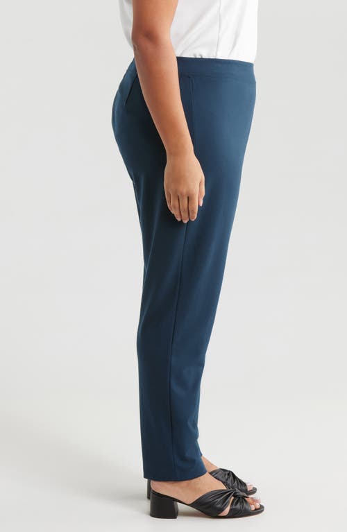 Shop Eileen Fisher Slim Fit Ankle Pants In Deep Adriatic