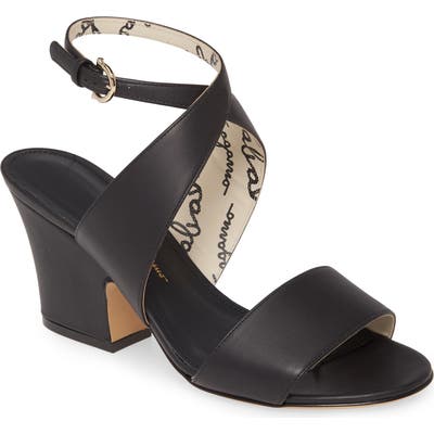 Salvatore Ferragamo Sheena Cross Strap Sandal