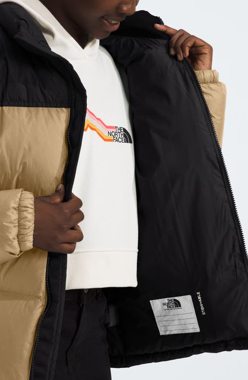 THE NORTH FACE THE NORTH FACE KIDS' 1996 RETRO NUPTSE® PACKABLE 700 FILL POWER DOWN JACKET 