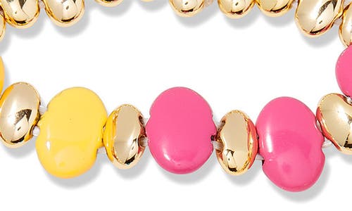 Brook & York Brook And York Monterey Set Of 3 Beaded Bracelets In Gold/ Multi