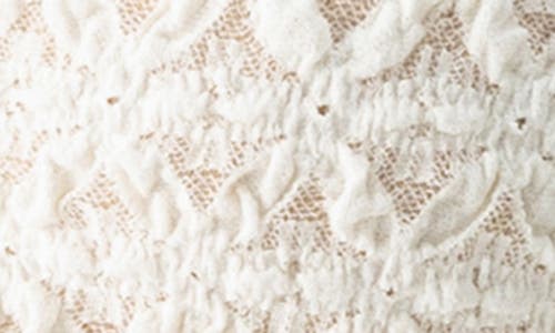 Sanctuary Dreamgirl Lace Button-up Shirt In Milk
