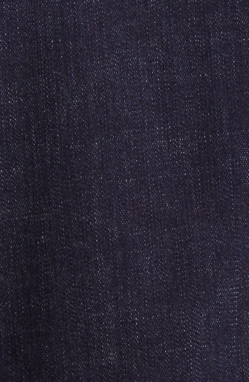 Wit & Wisdom Cuff Crop Denim Jacket In Indigo