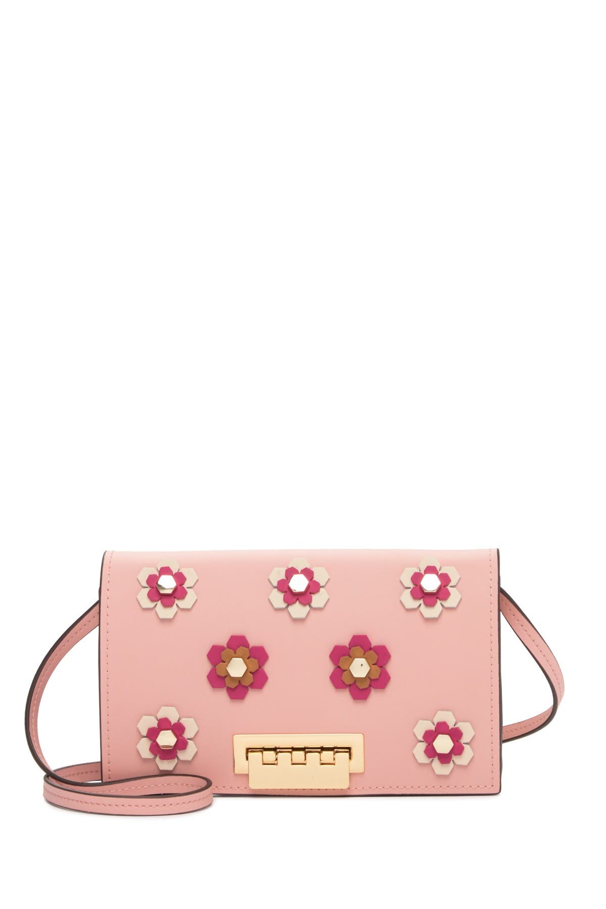 zac zac posen earthette leather crossbody bag