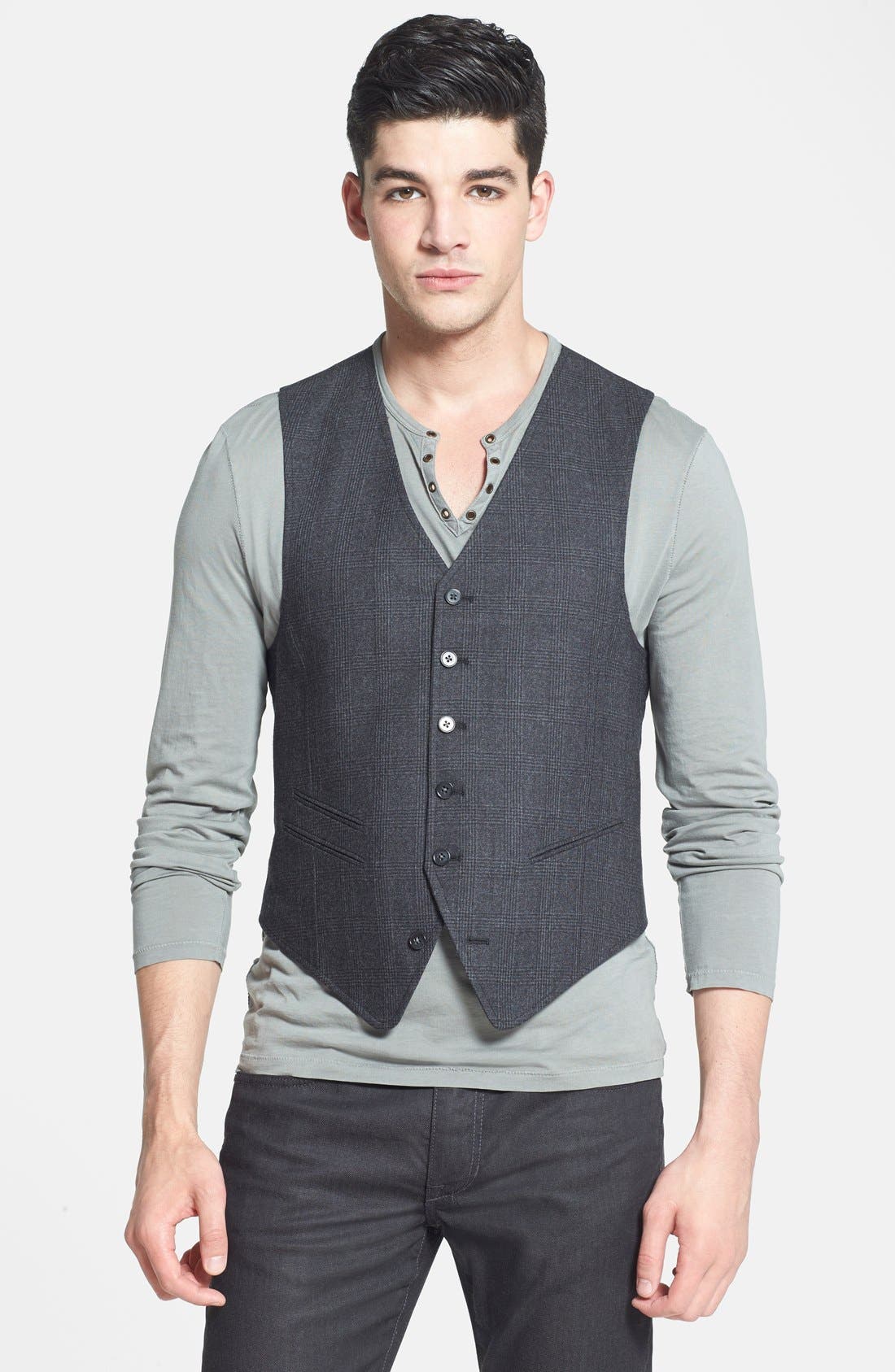 John Varvatos Star USA 'Serge' Trim Fit Wool Vest | Nordstrom