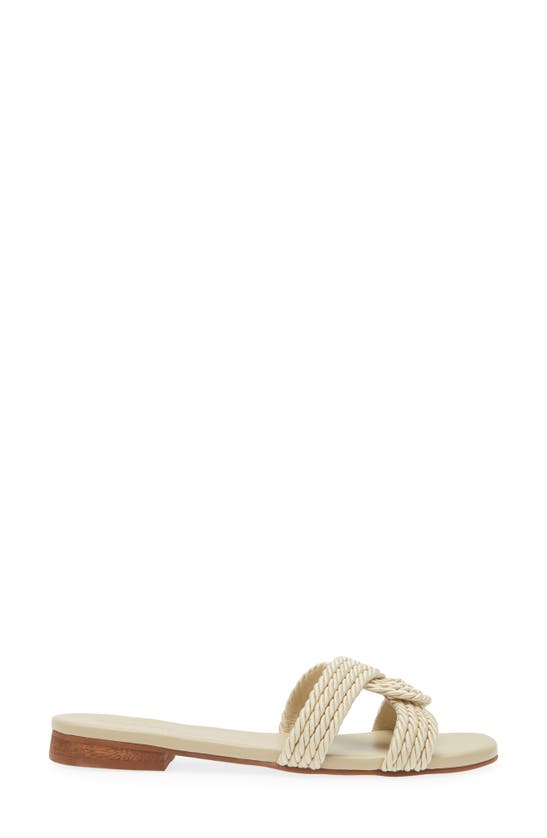 Shop Kaanas Olas Slide Sandal In Oat