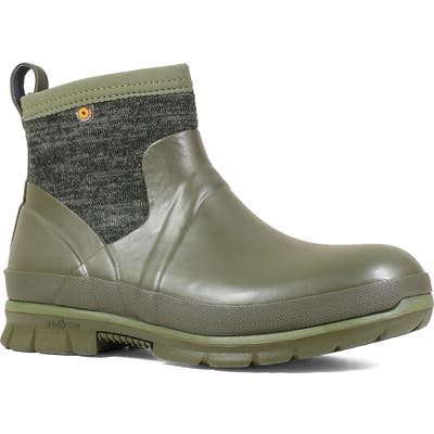 Bogs Crandall Waterproof Bootie, Green