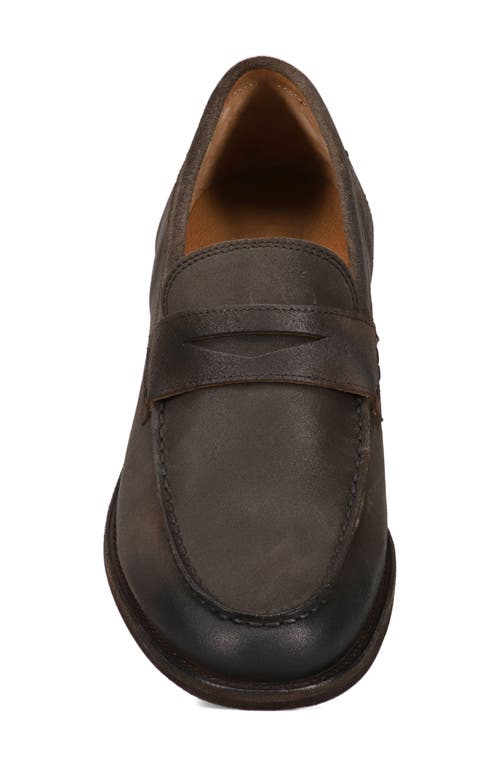 Shop Frye Tyler Flex Penny Loafer In Chocolate