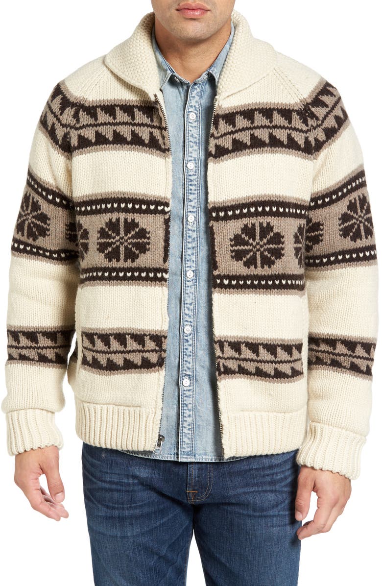 Schott NYC Lined Zip Sweater Jacket | Nordstrom