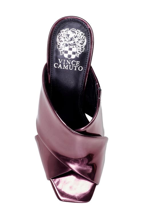 Vince Camuto Rehnya Slide Sandal In Plum