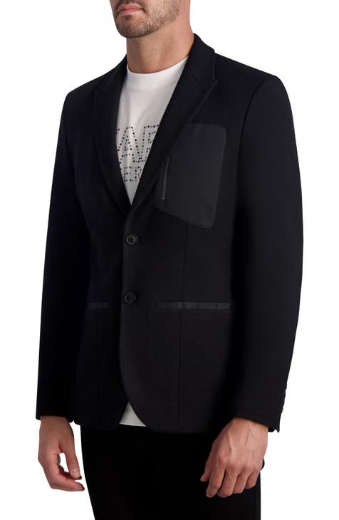 CALVIN KLEIN BLACK AND GREY HOUNDSTOOTH SUIT – Miltons - The Store for Men